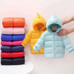 1 6 Years Kids Girls Boys Winter Hooded Coats  Fashion