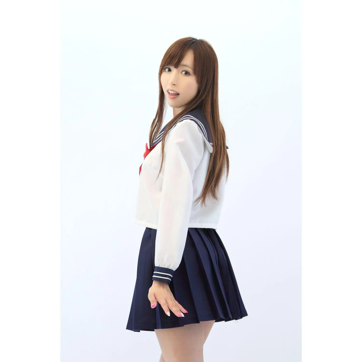 A&T - AKIBA Innocent Long Sleeve Sailor Costume Suit (Multi Colour)