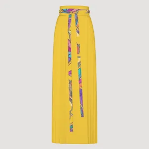 Abstract Urbania Women's Traditional Chinese Pleated Skirt