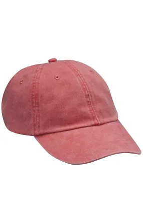 Adams Mens Adjustable Hat - Poppy Red