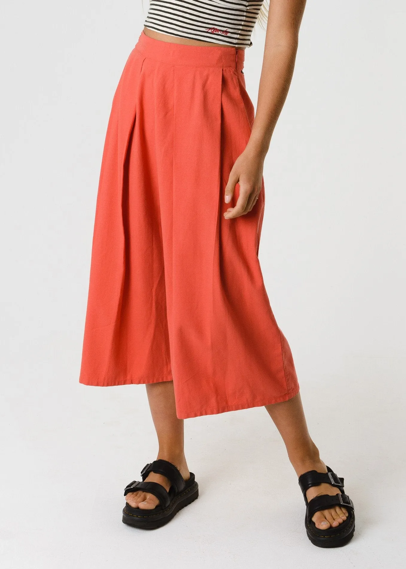 Afends Womens Fi - Wide Leg Cropped Pant