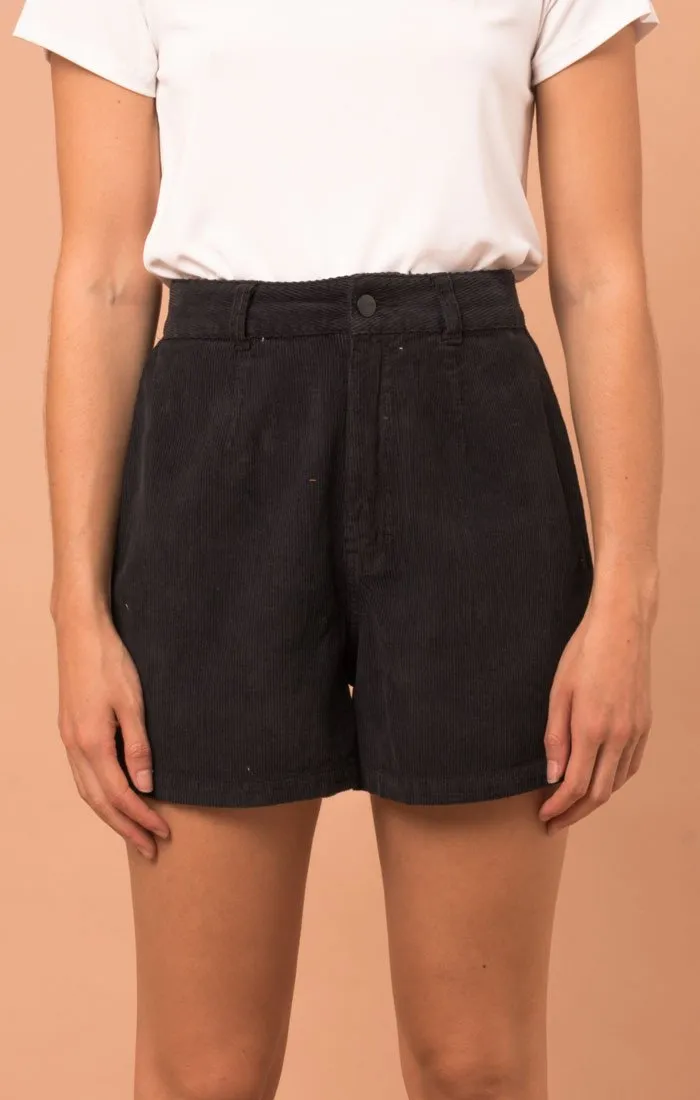 Afends Womens Seventy Two's - Cord Shorts