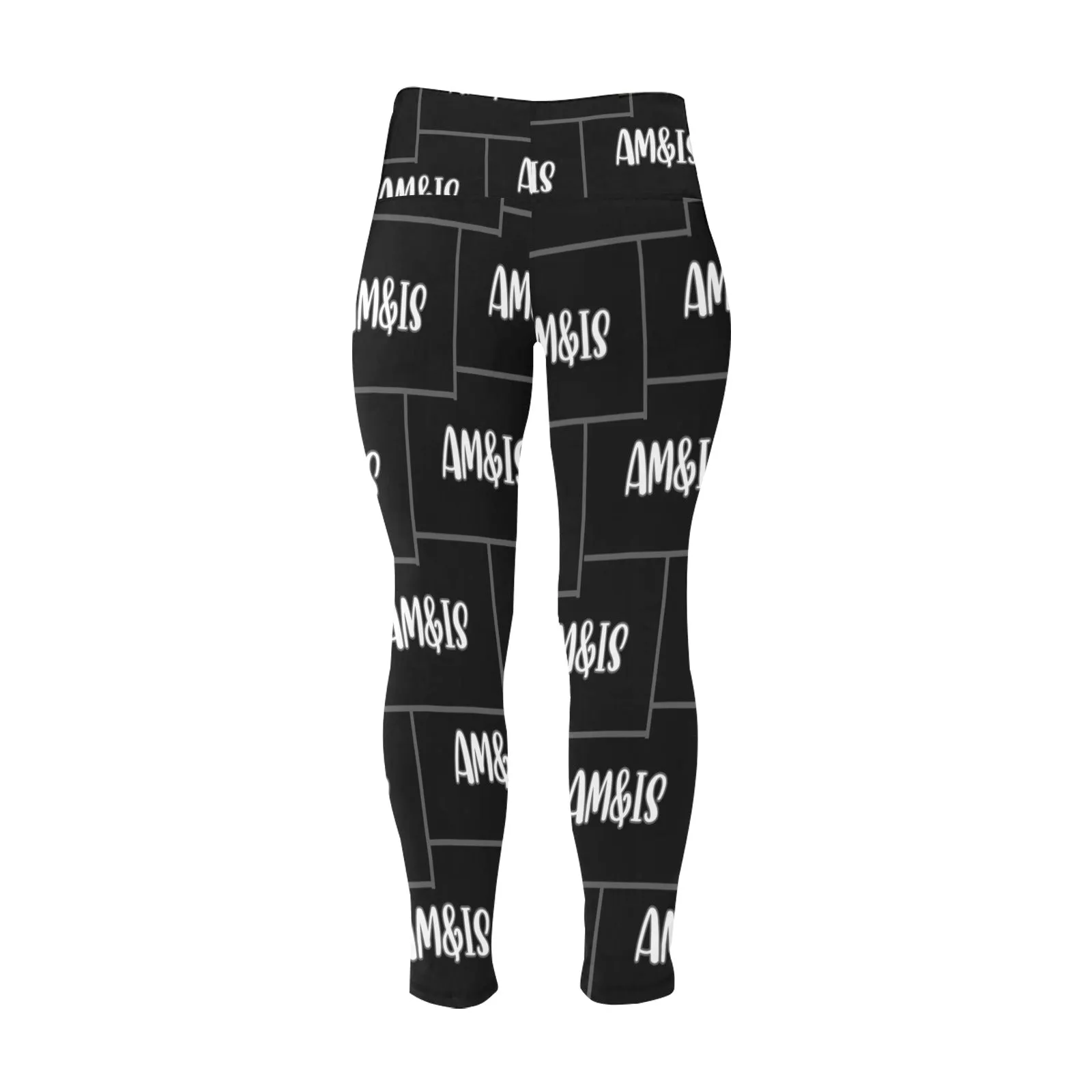 Am&Is Women's High Waist Leggings Voluptuous ( ) Plus Size