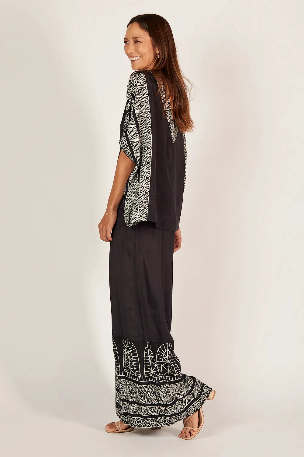 AMARI PALAZZO PANT SUNSET PALMS