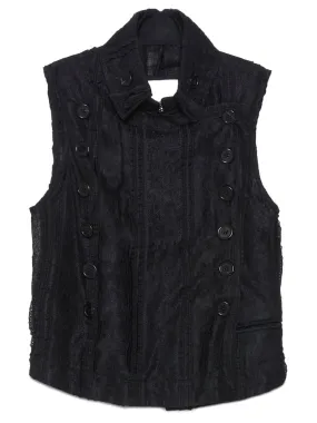 Ann Demeulemeester Open Back Gilet