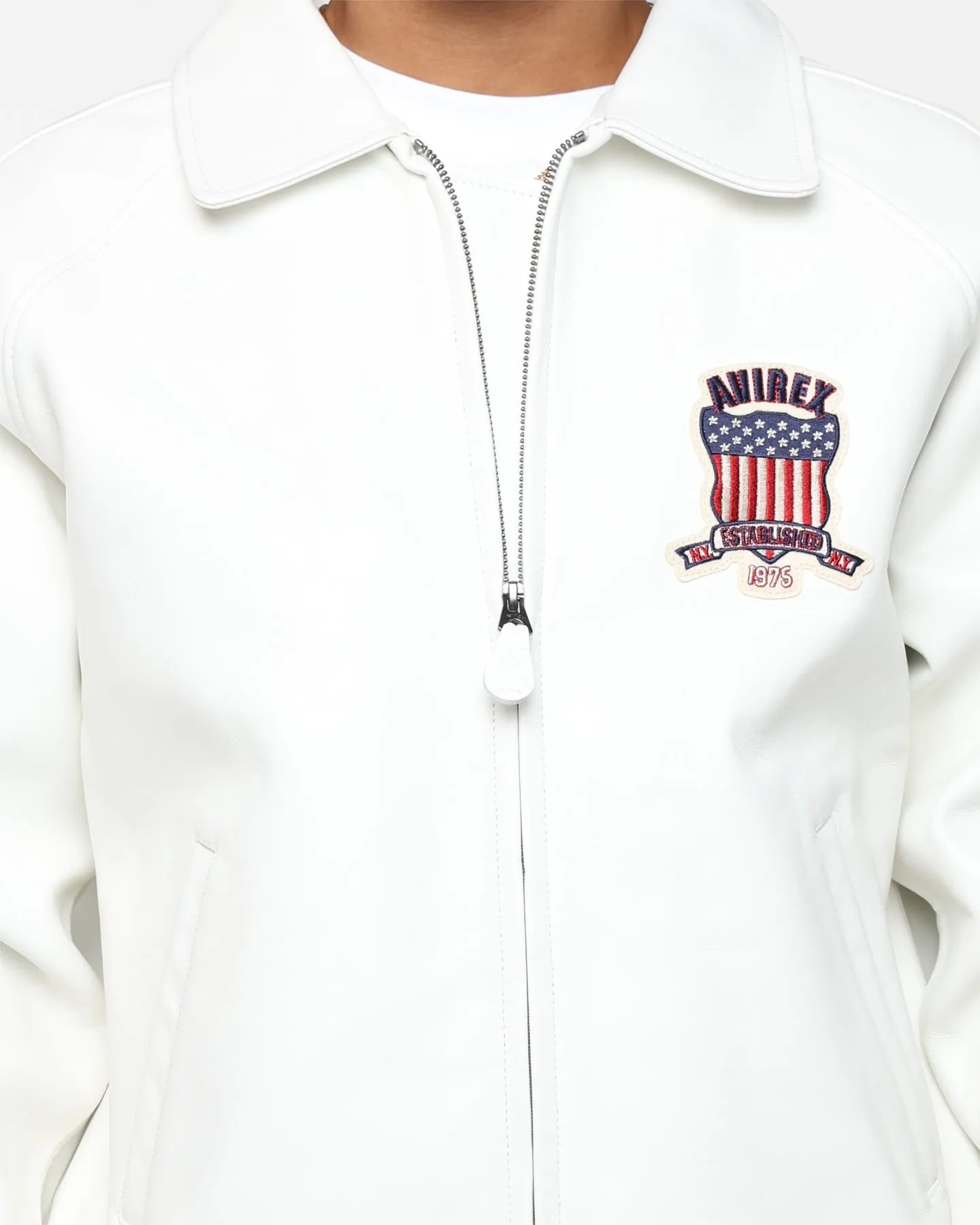 Avirex Icon Jacket Snow White