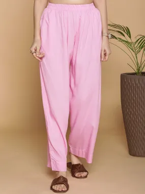 Babypink Palazzo Pants