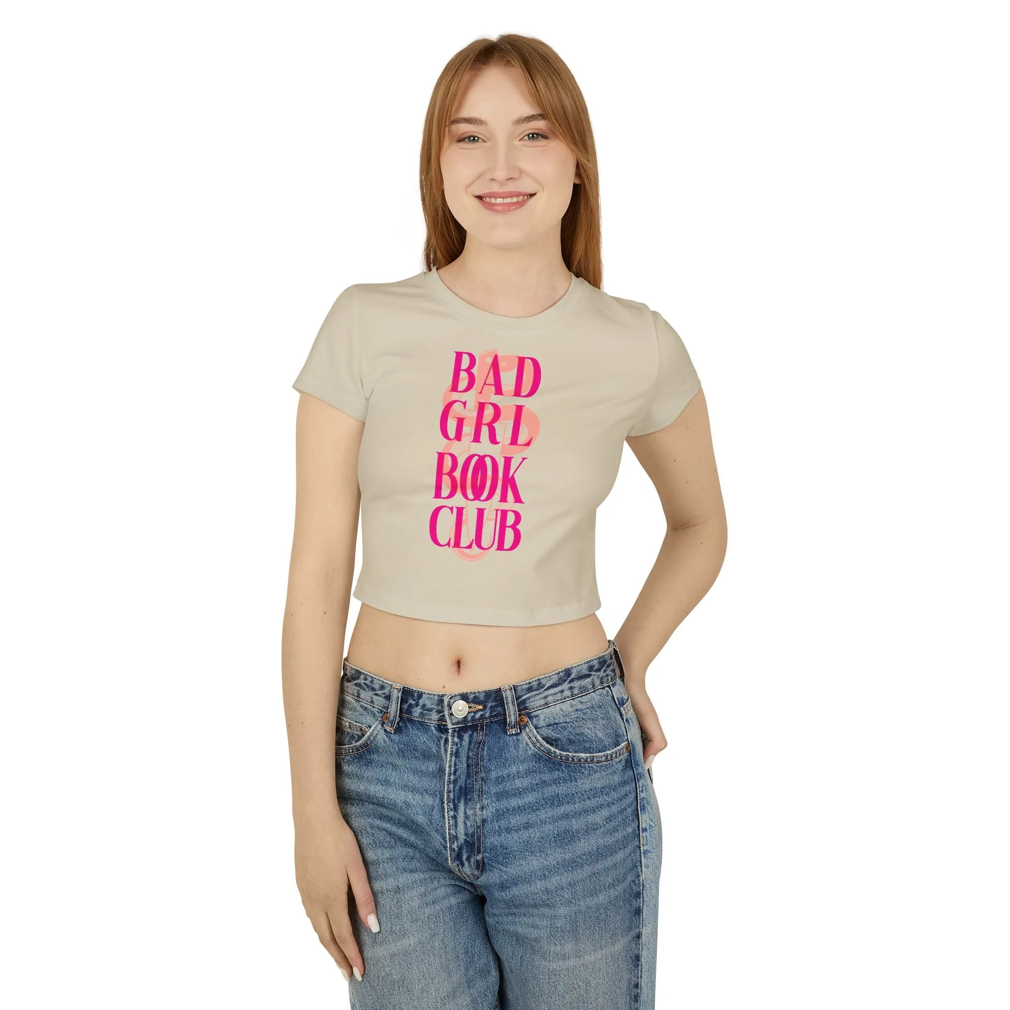 Bad Grl Book Club Baby Tee - The Scarlet Letter Collection