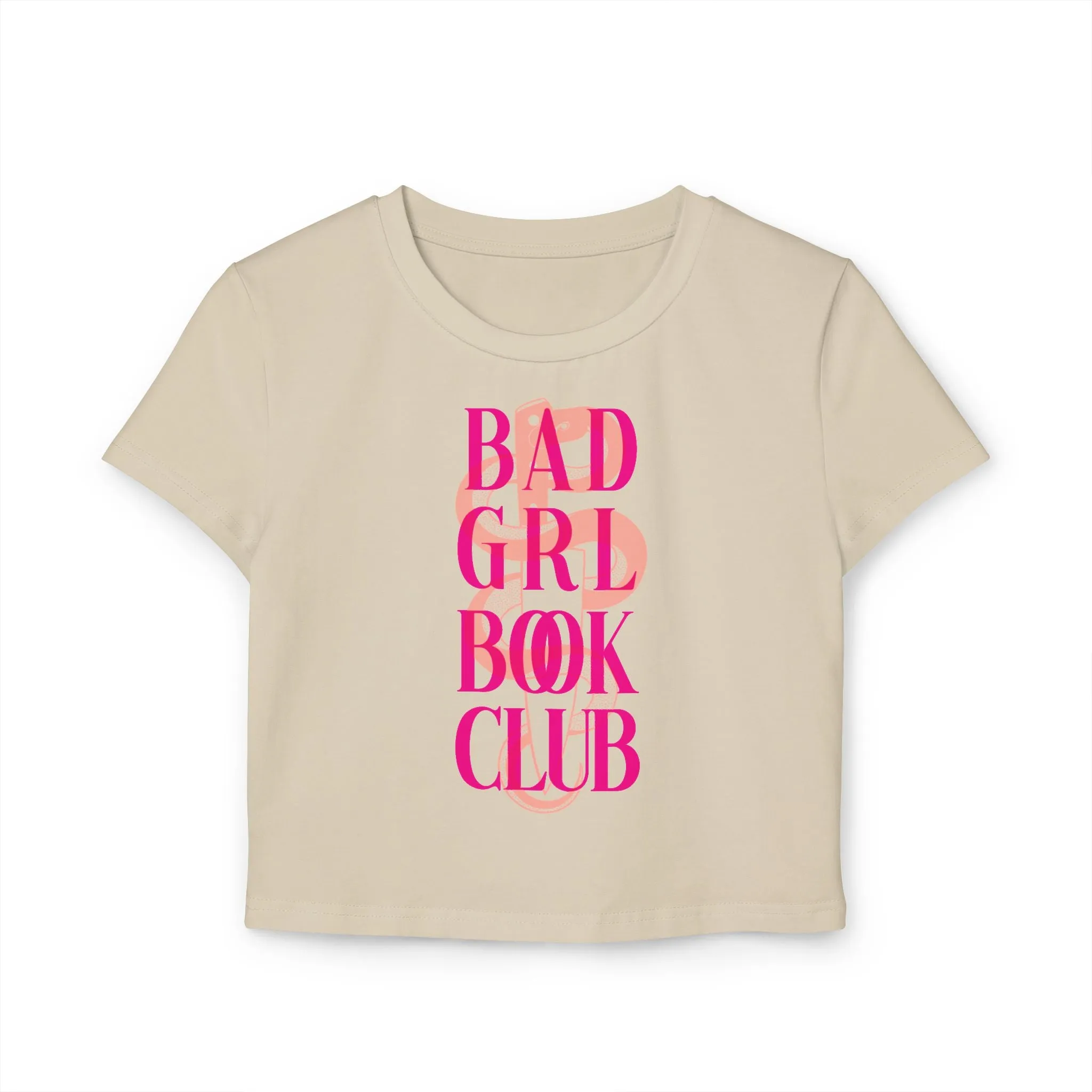 Bad Grl Book Club Baby Tee - The Scarlet Letter Collection