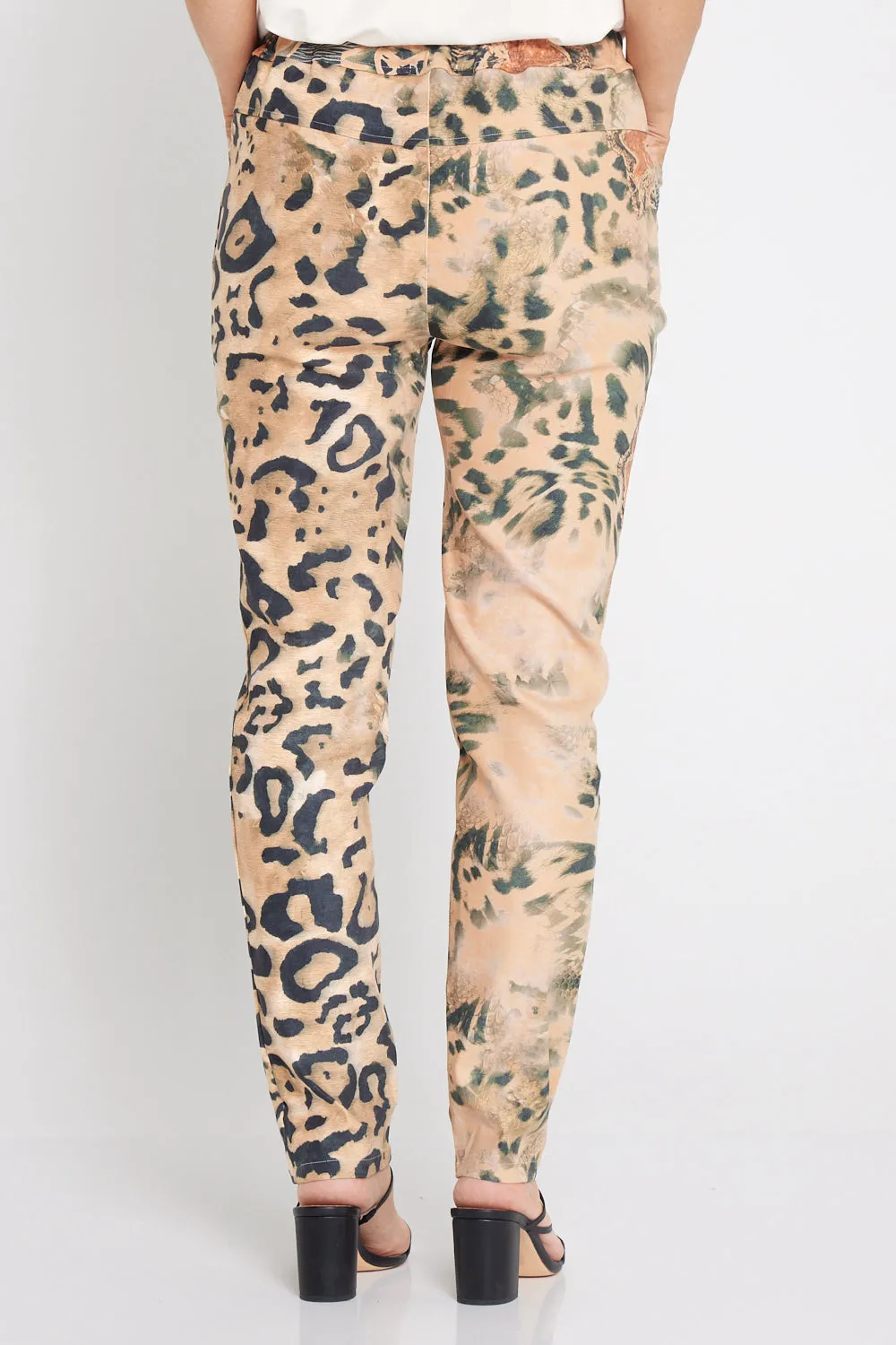 Beth Pants - Cheetah Print