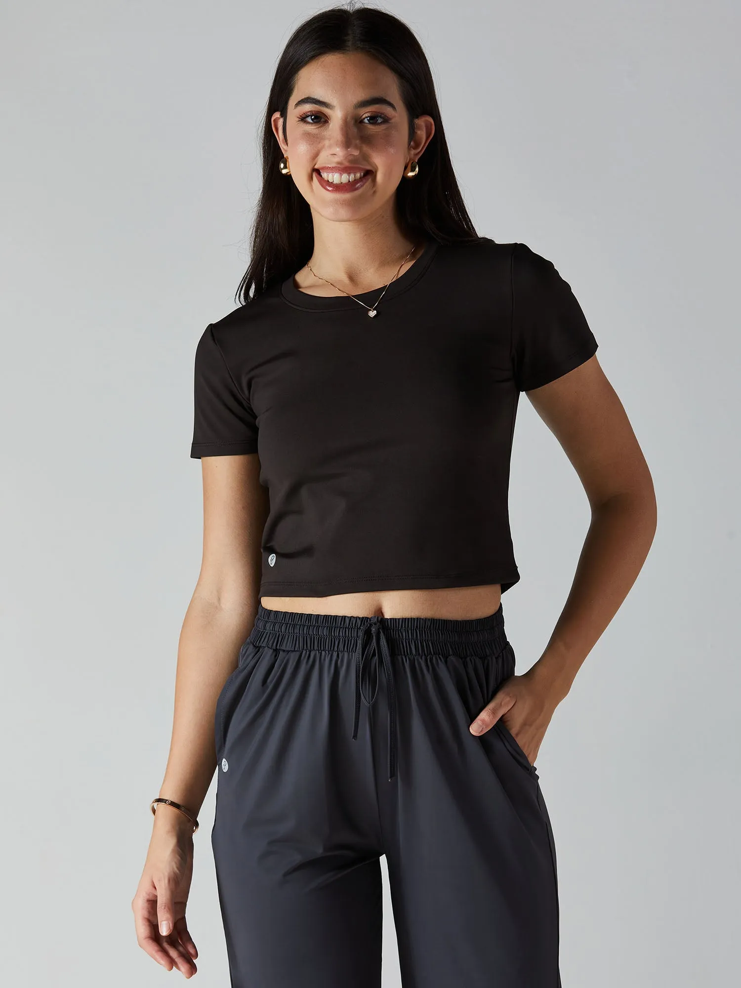 Black AirLuxe Top