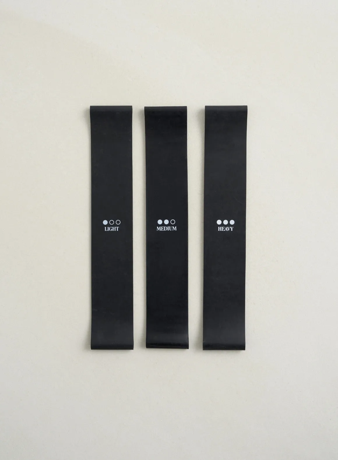 Black Resistance Bands 3-Pack