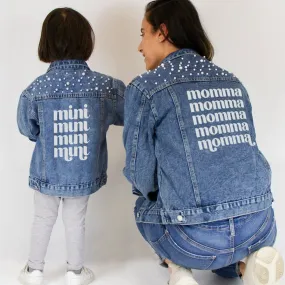 (Blue Pearl) Momma Denim Jacket