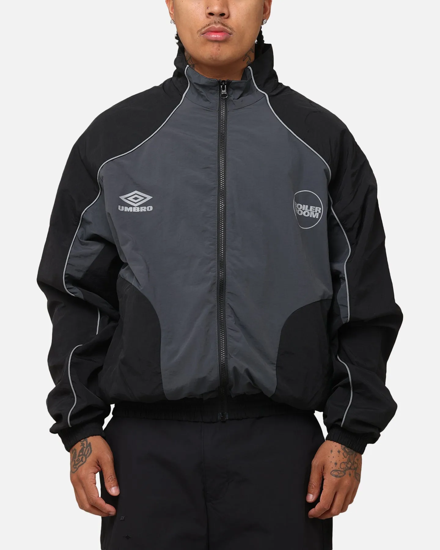 Boiler Room X Umbro Shell Jacket Black