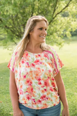 Bright Eyed Floral Top [Online Exclusive]