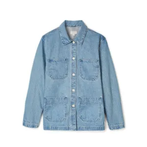 BRIXTON KAREN CHORE COAT - FADED INDIGO