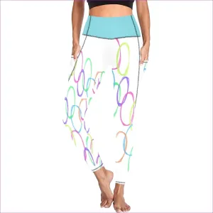 Bubbles High Waist Leggings with Pockets