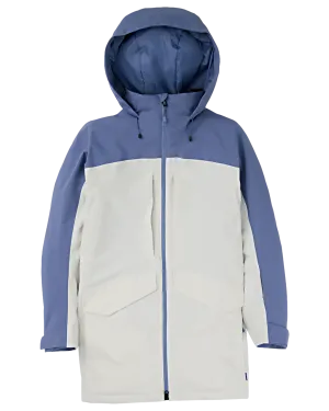 Burton Women's Prowess 2.0 2L Snow Jacket - Slate Blue/Stout White