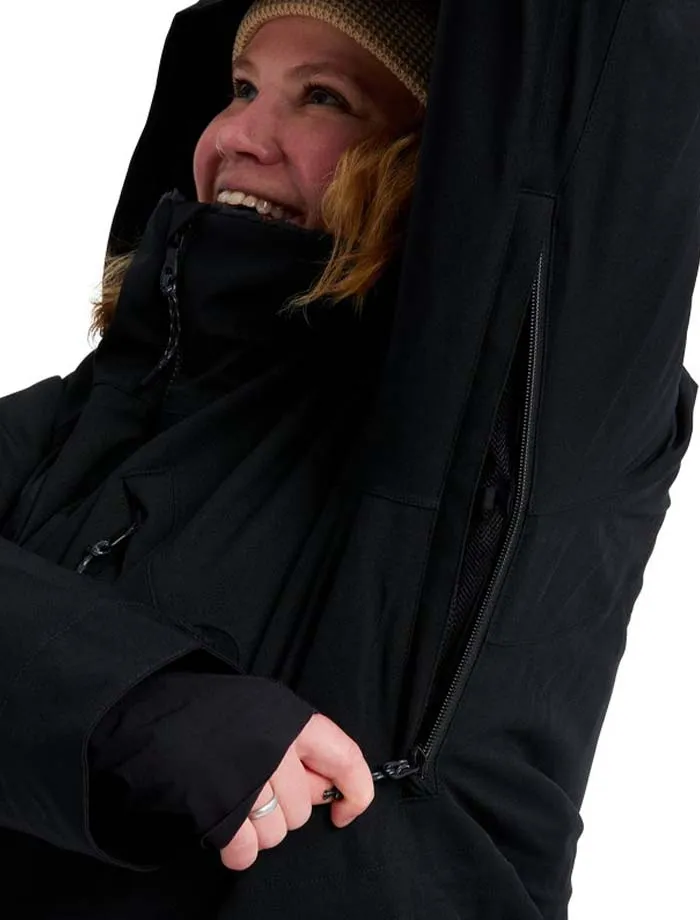 Burton Womens Prowess Jacket - True Black - 2023