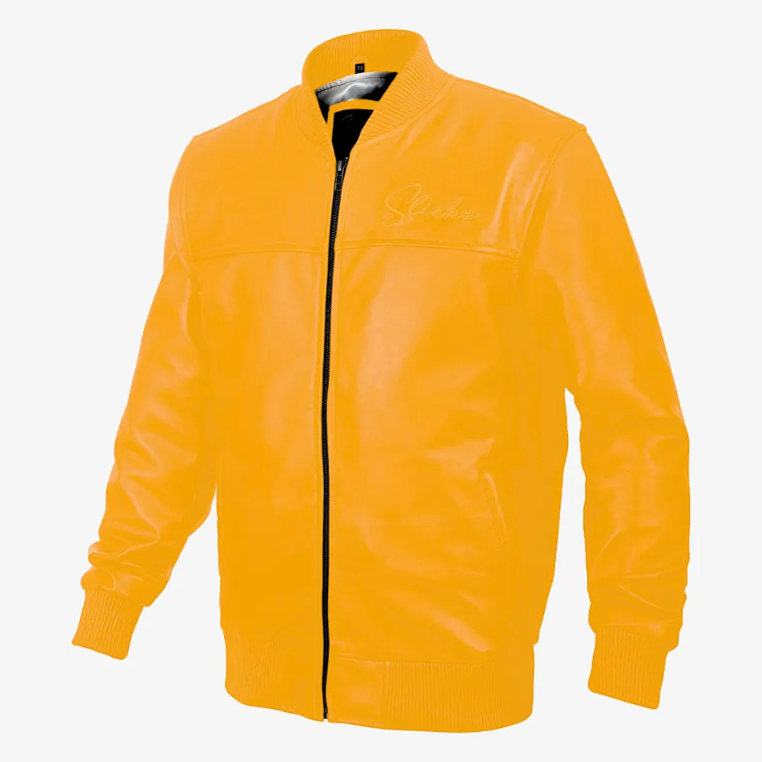 Butter Soft Leather Bomber Jackets