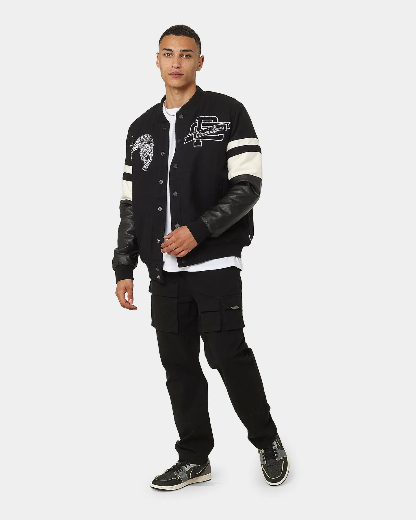 Carré Leo Varsity Jacket Black