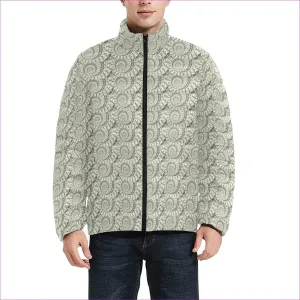 Cash Bomber Men's Stand Collar Padded Lightweight Bomber Jacket