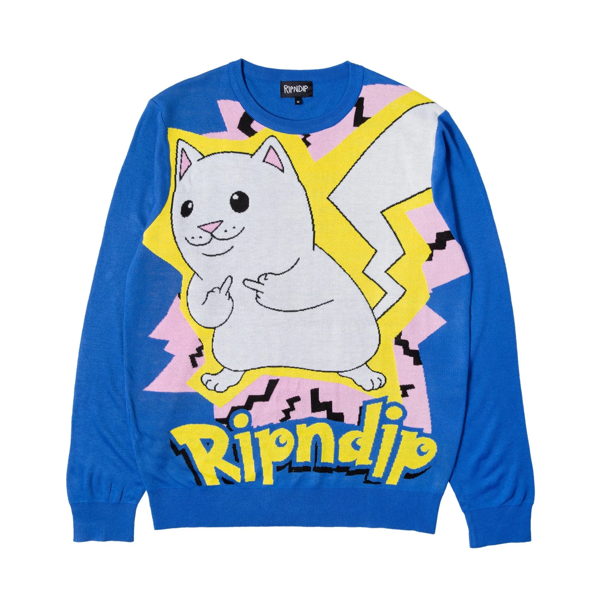 Catch Em All Sweater (Blue)