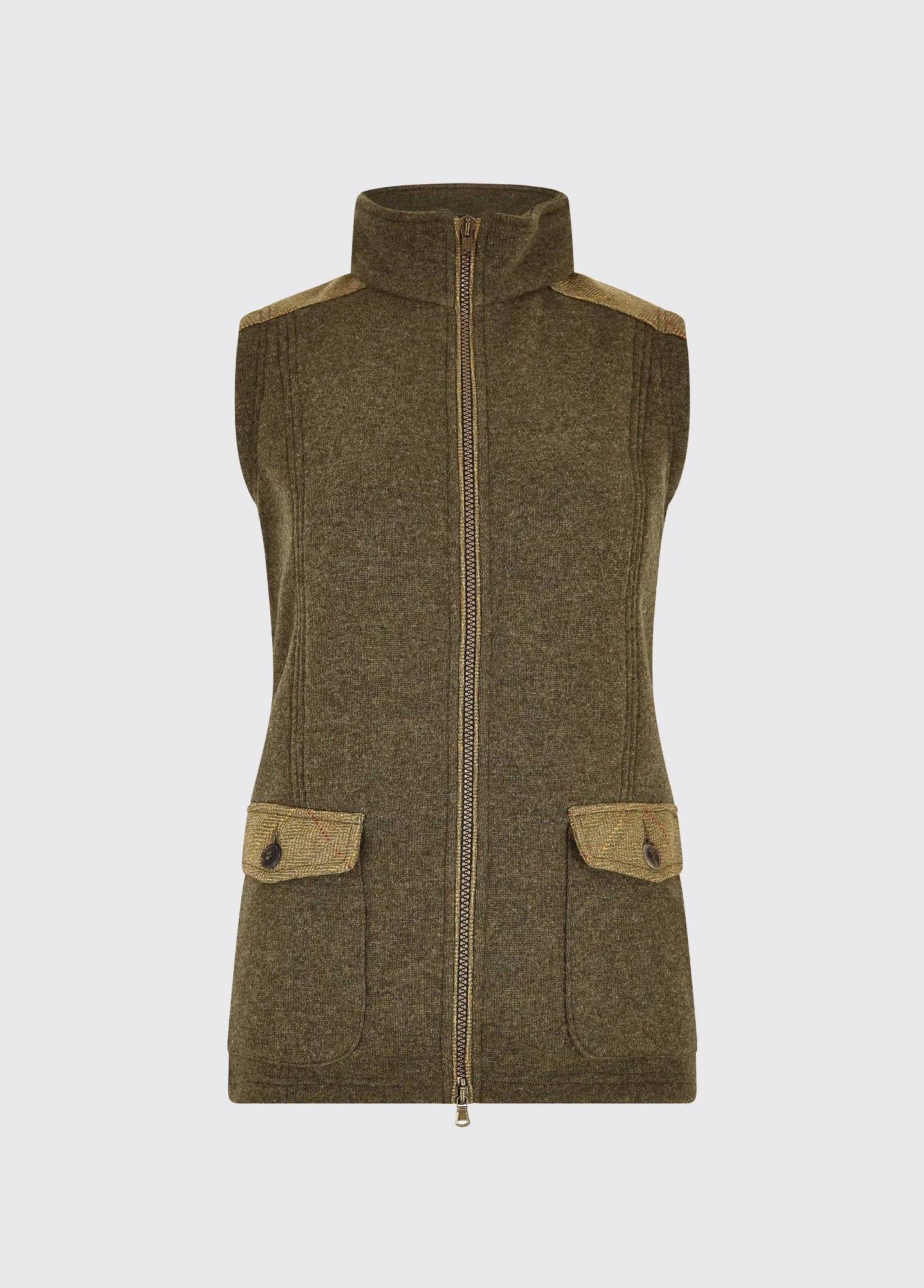 Cherrywood Gilet - Dusky Green