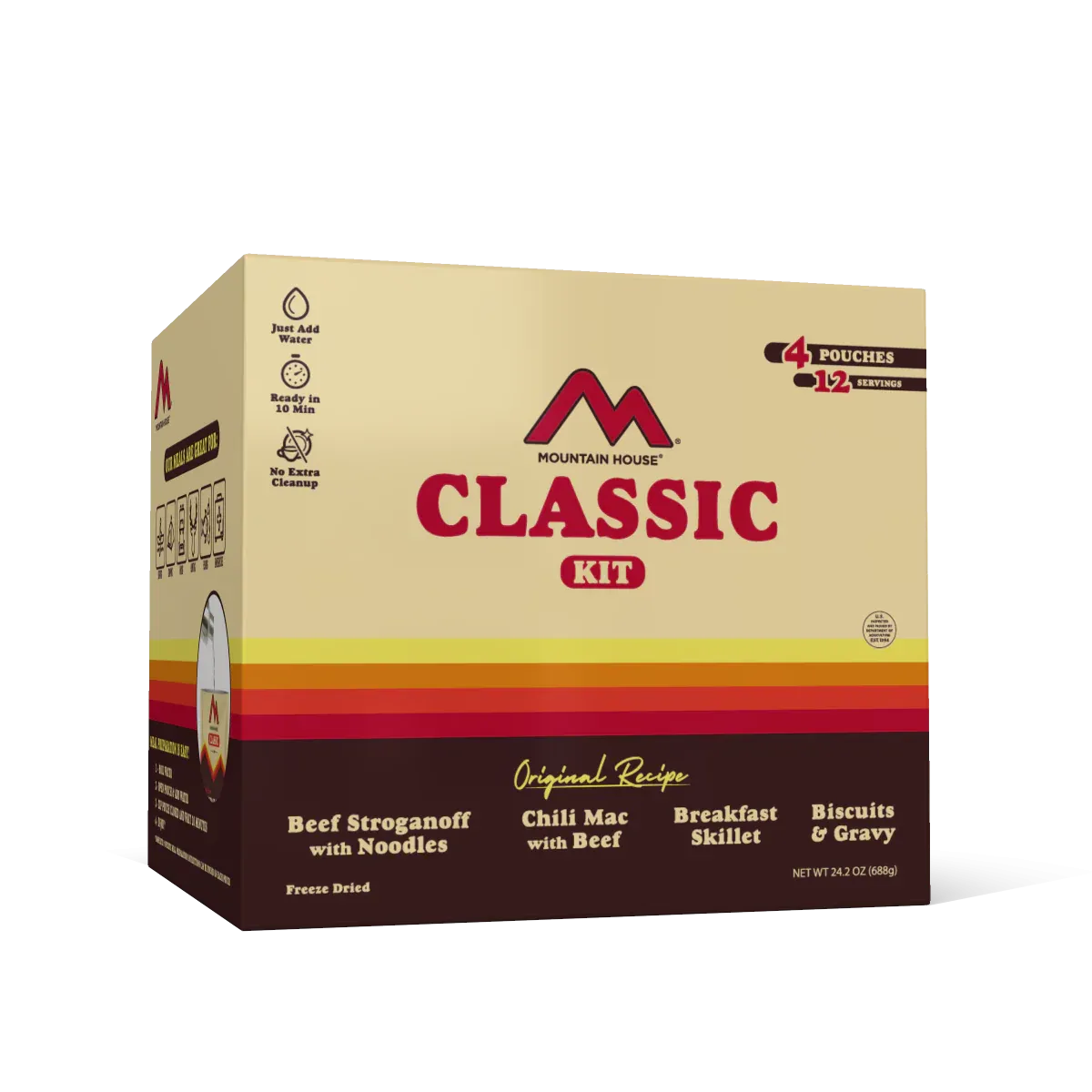 Classic Meals Variety Kit (4 ph - 1 of each Classic Recipe)