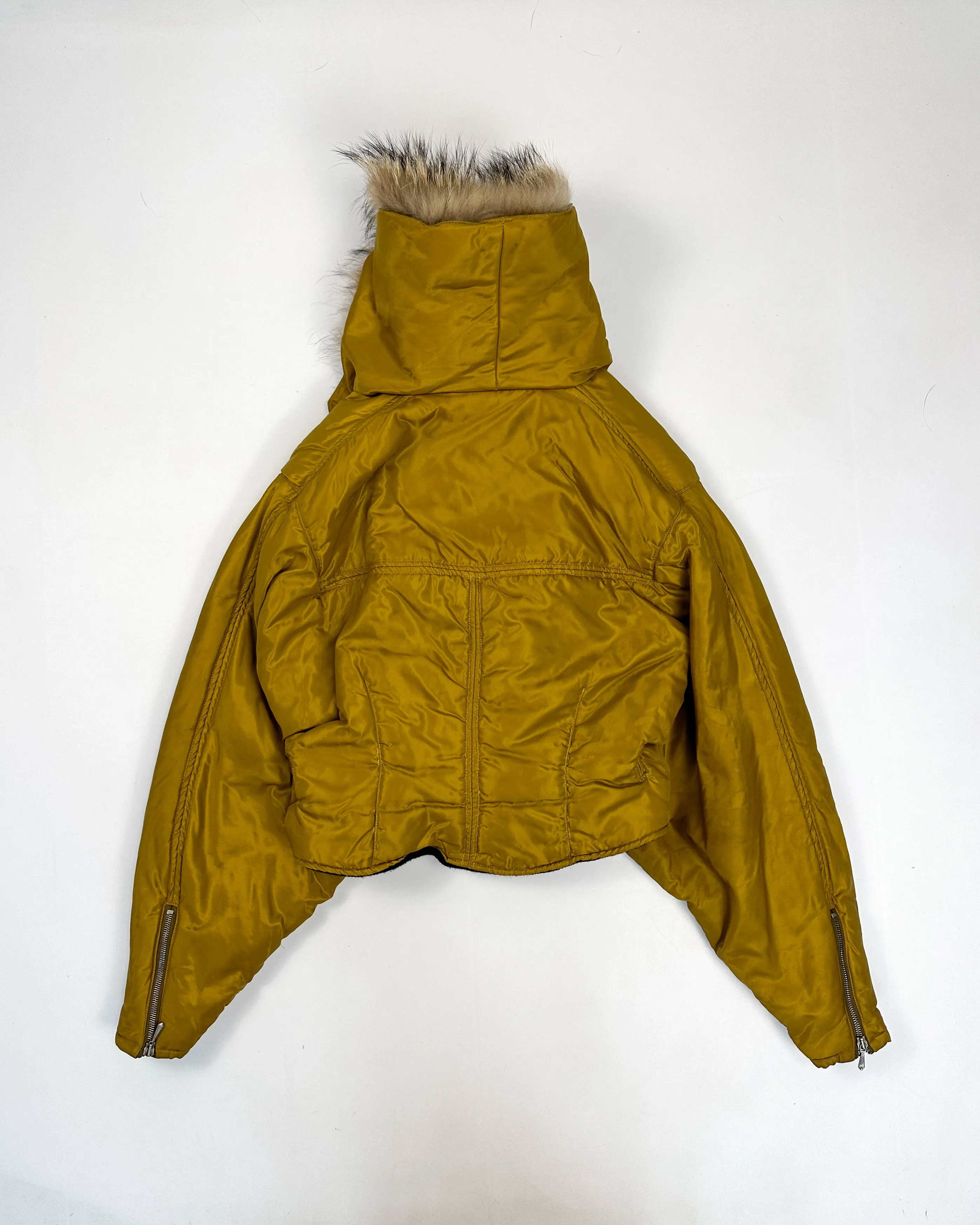 Closed By Marithé Francois Girbaud Yellow Triangle Jacket 1990's