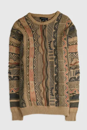 Coogi Style Knit Sweater