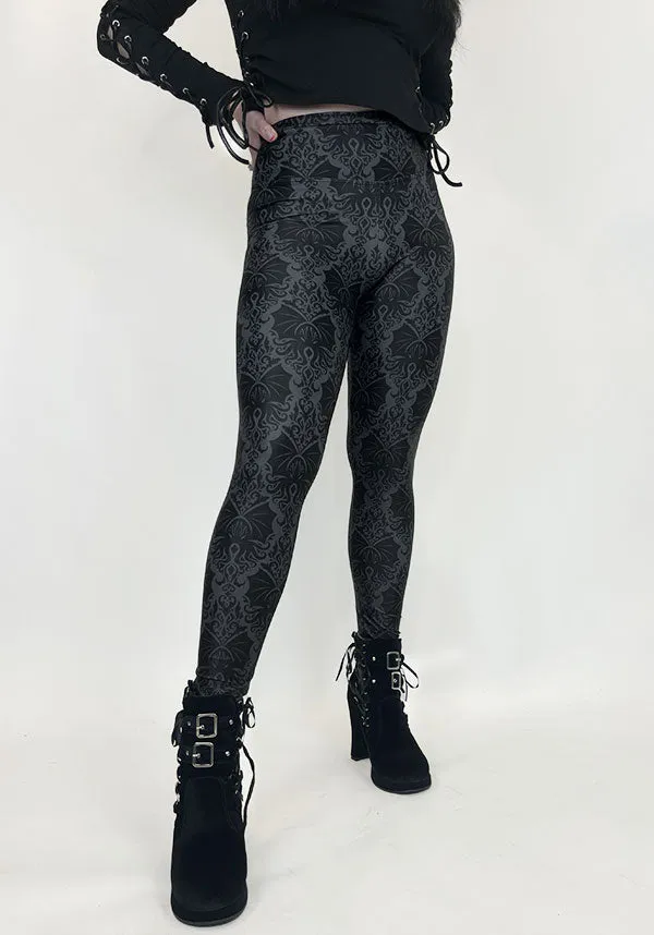 Cthulhu Damask | LEGGINGS