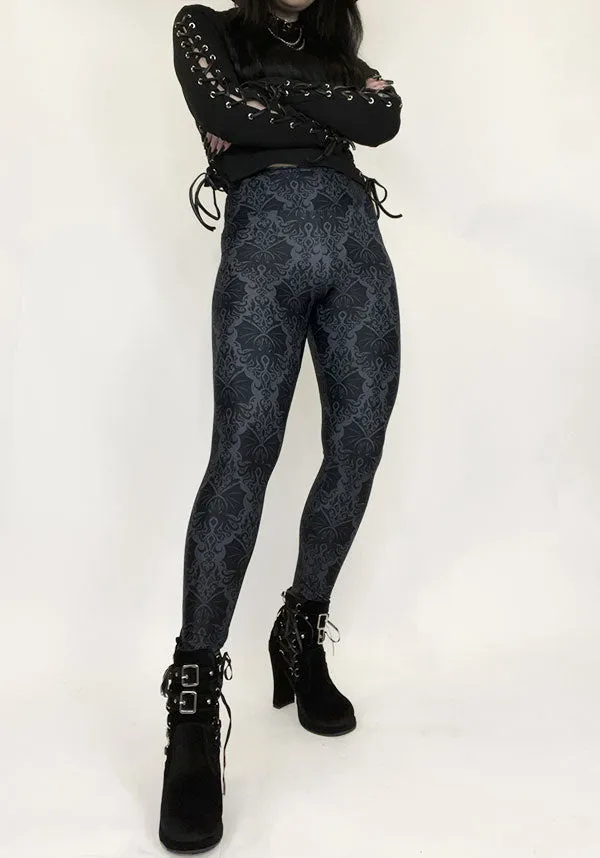 Cthulhu Damask | LEGGINGS