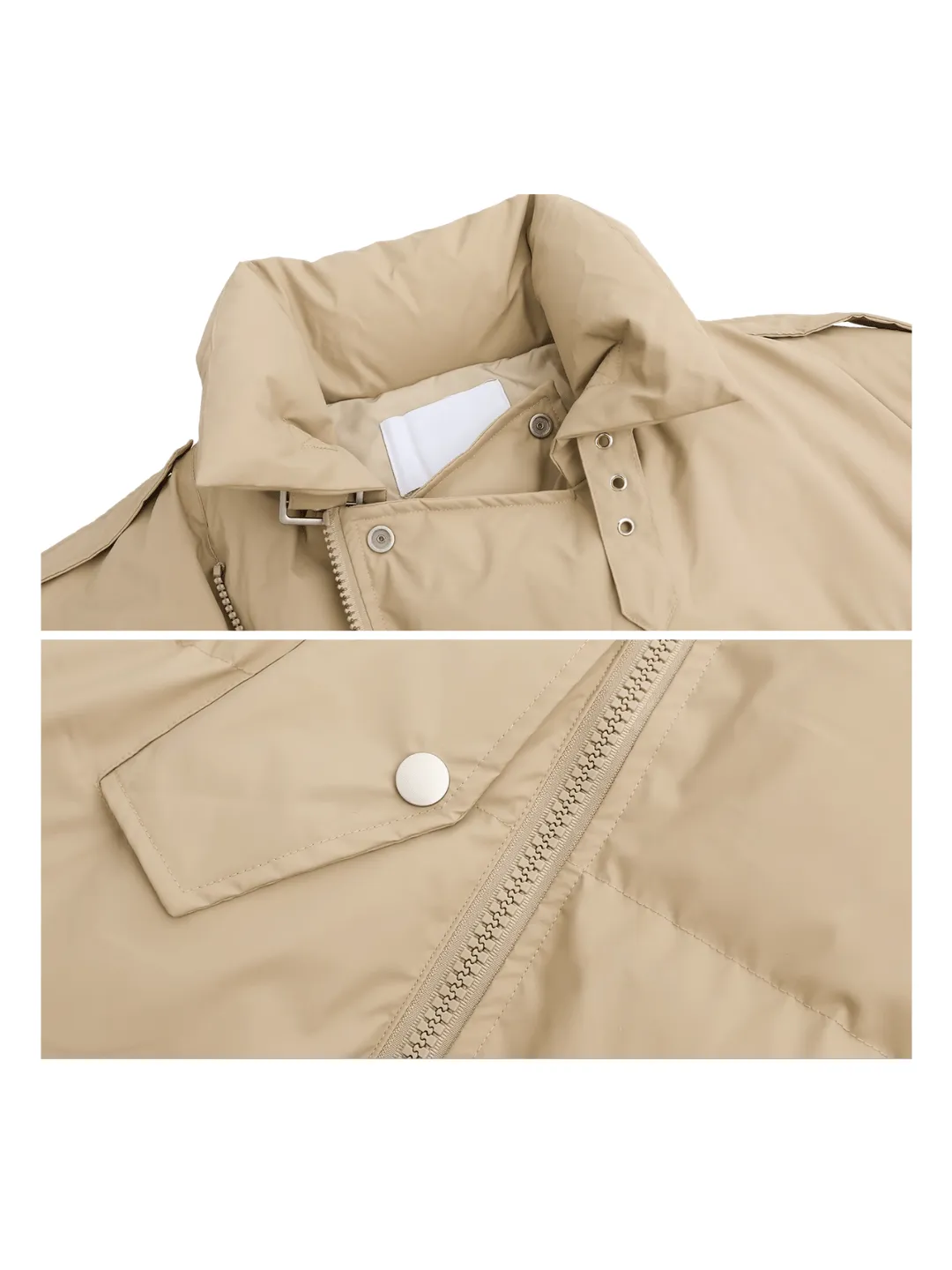 [CUIBUJU] over-the-knee thickened cotton coat down jacket na753