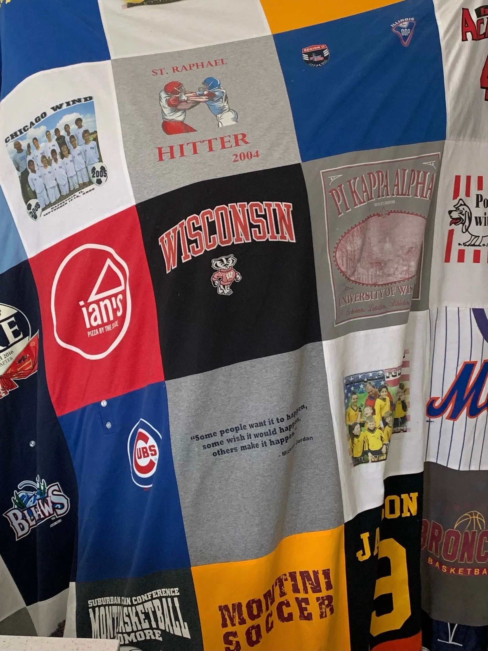 Custom Memory T-Shirt Quilts