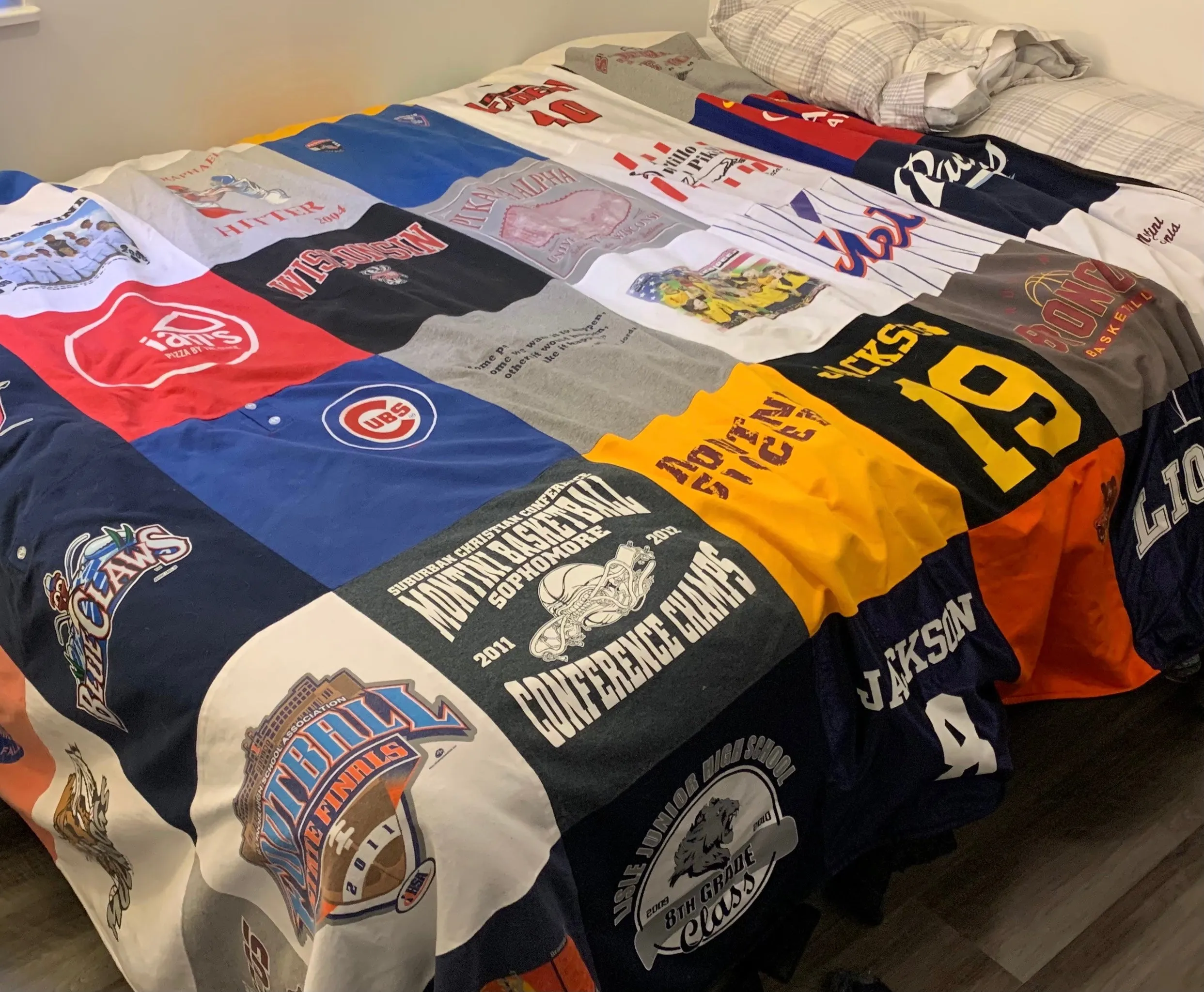 Custom Memory T-Shirt Quilts