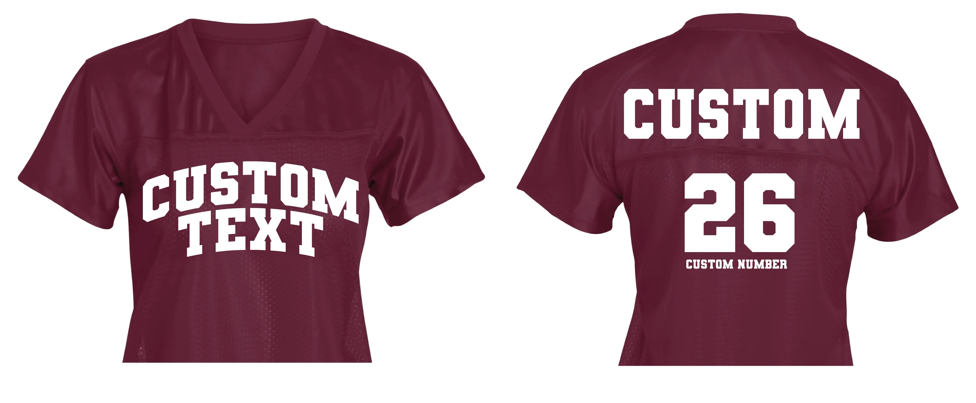 Customize your Own Crop Gameday Jersey