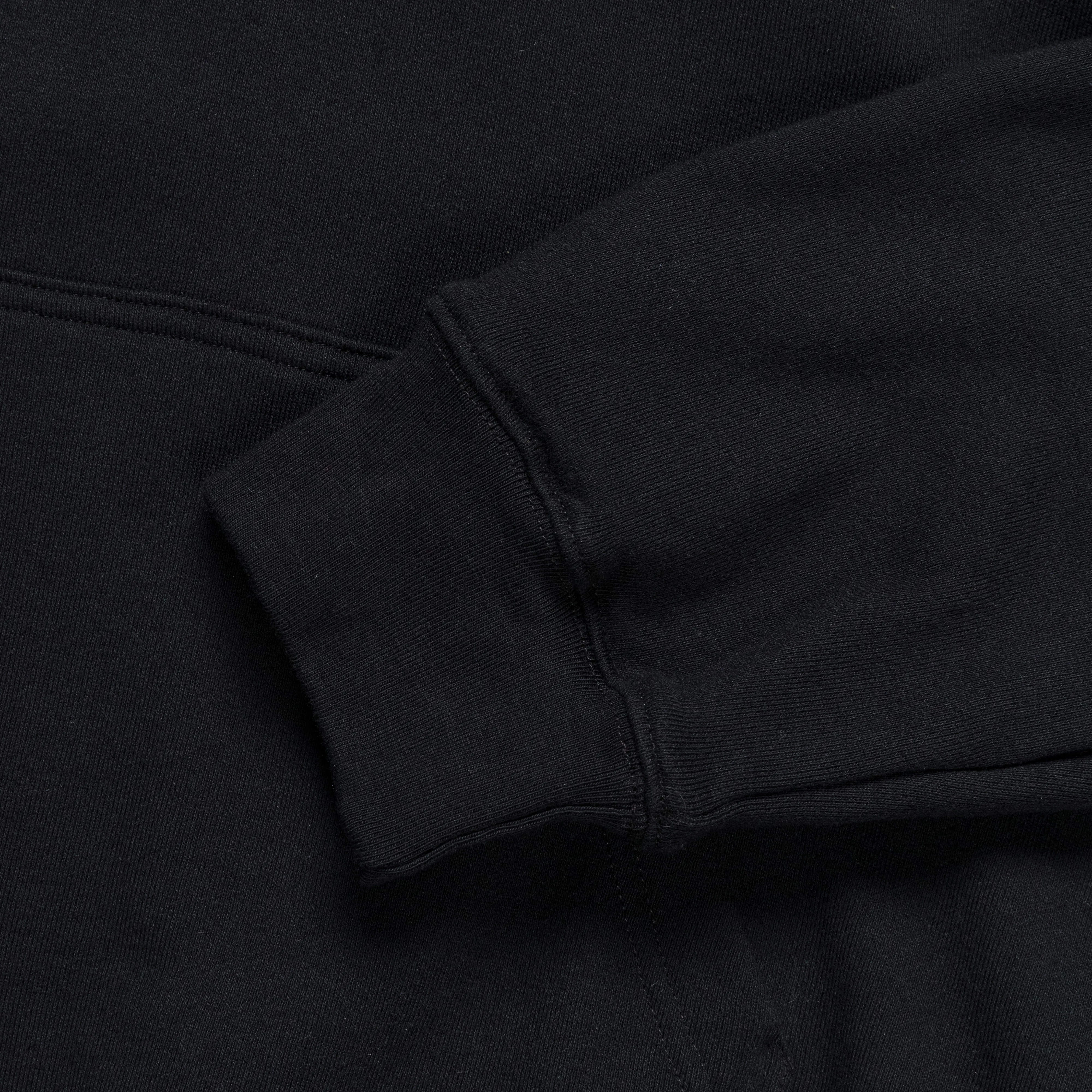 Daisie Gym Hoodie - Black Terry