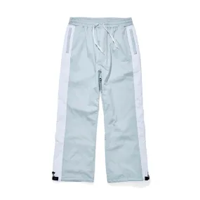 DENIM LINE TRACK PANTS SNOW GRAY