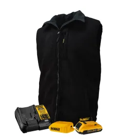 DeWalt DCHV086BD1 Unisex Heated Reversible Vest Kit - Black