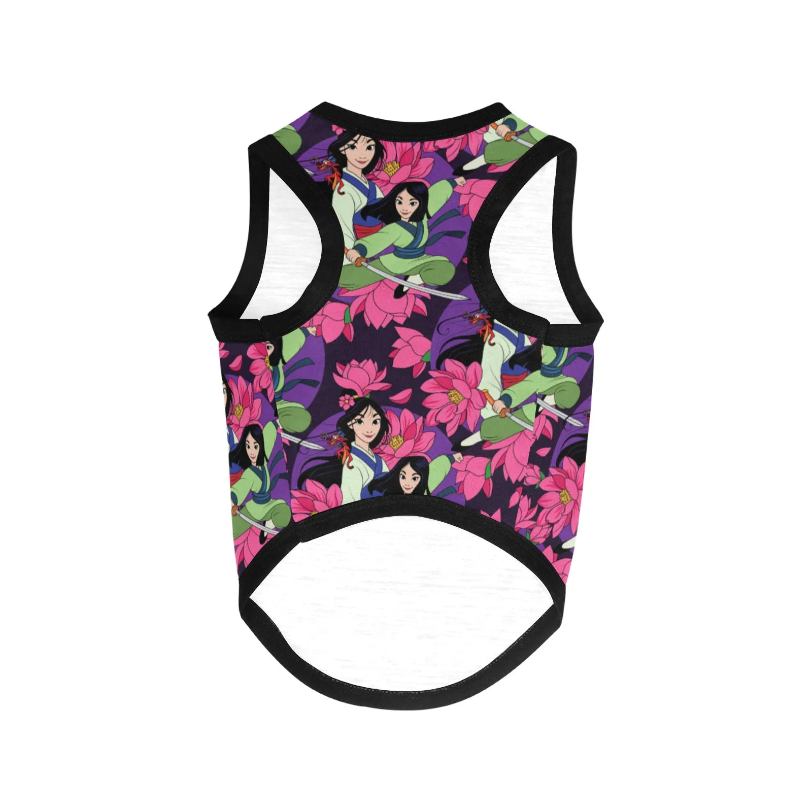 Disney Mulan Blooming Flowers Pet Tank Top