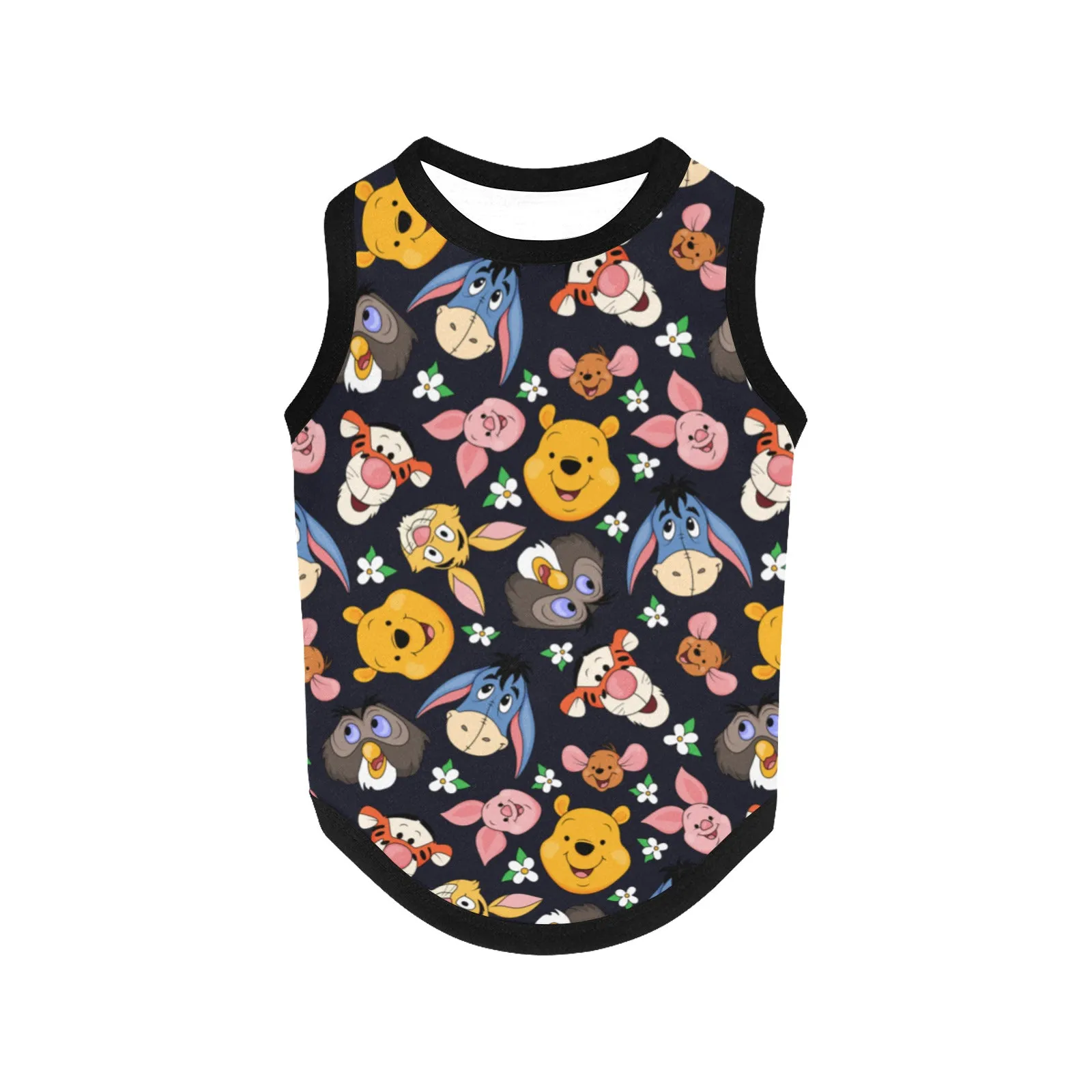 Disney Winnie The Pooh Hundred Acre Wood Friends Pet Tank Top