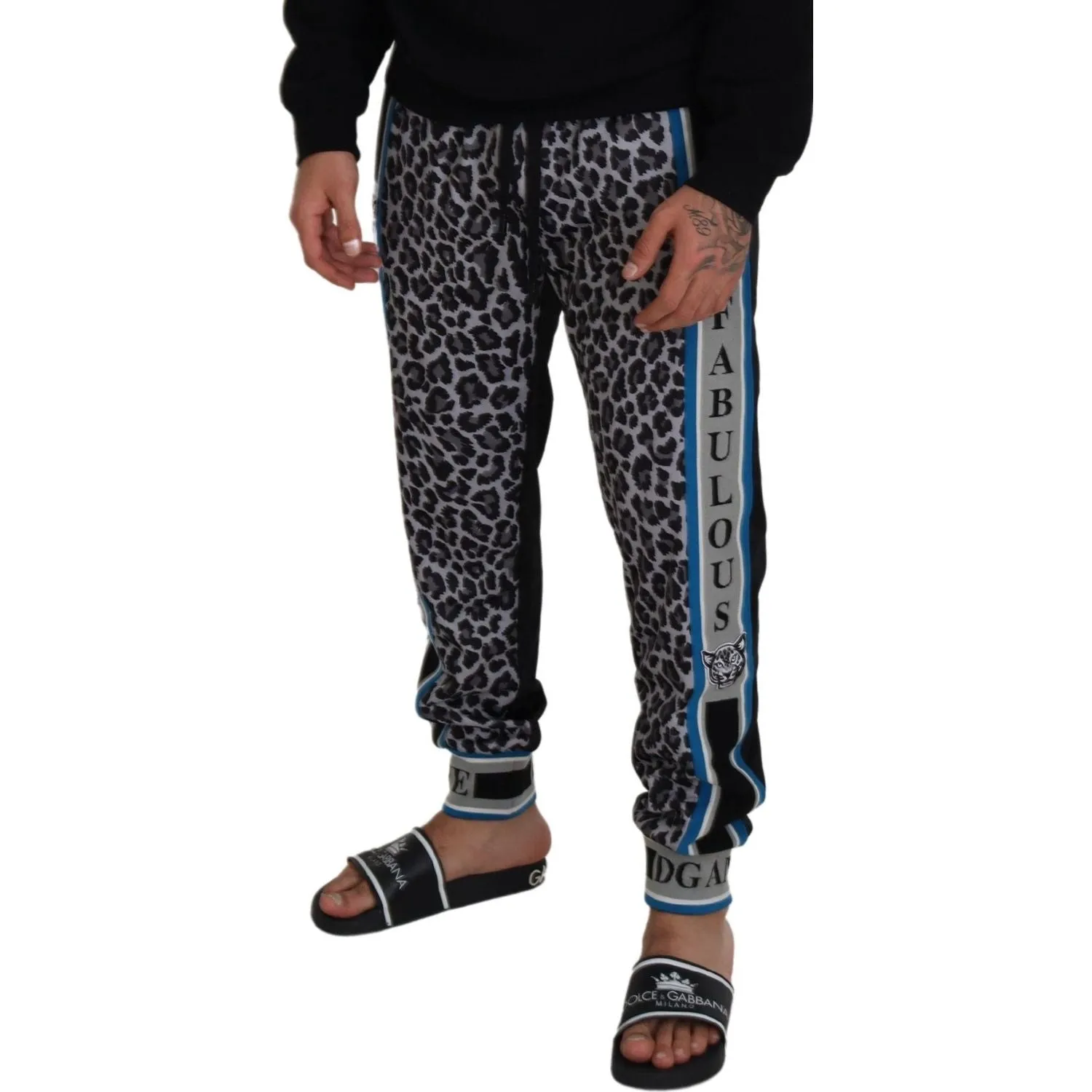 Dolce & Gabbana Chic Multicolor Jogger Pants