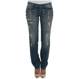 Dolce & Gabbana Enchanted Sicily Crystal Embellished Jeans