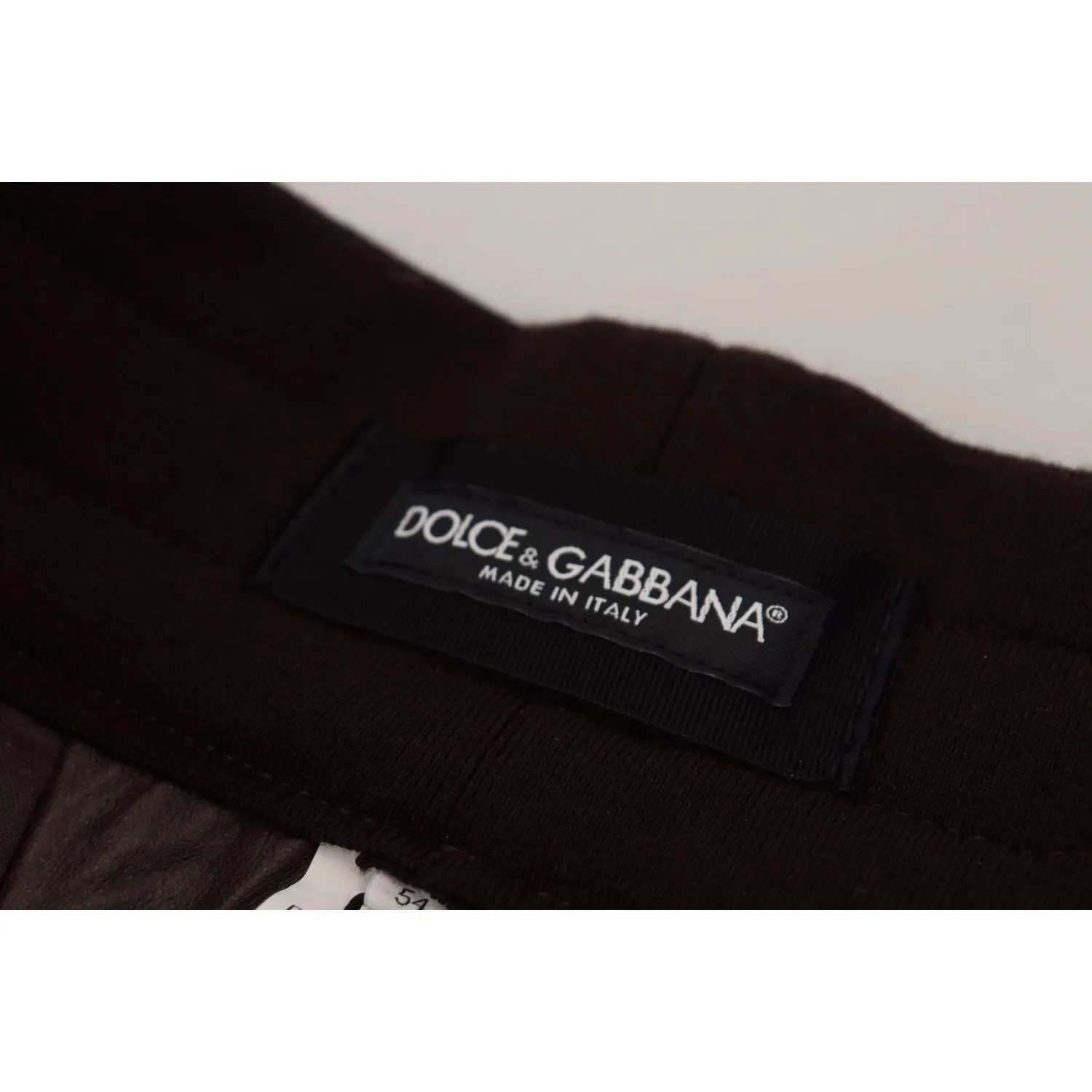 Dolce & Gabbana Stunning Authentic Jogger Pants in Brown