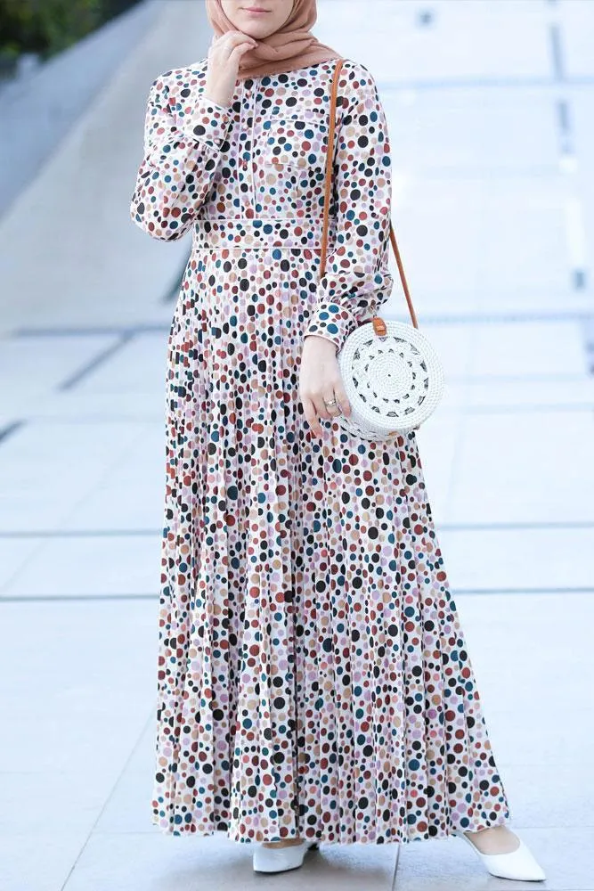 Dotted Delight Maxi Dress