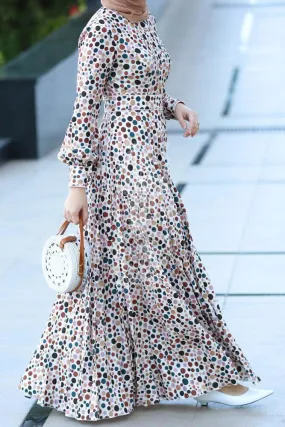 Dotted Delight Maxi Dress