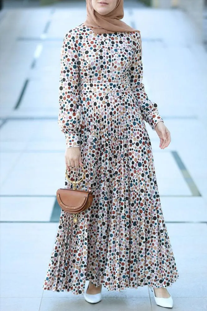 Dotted Delight Maxi Dress