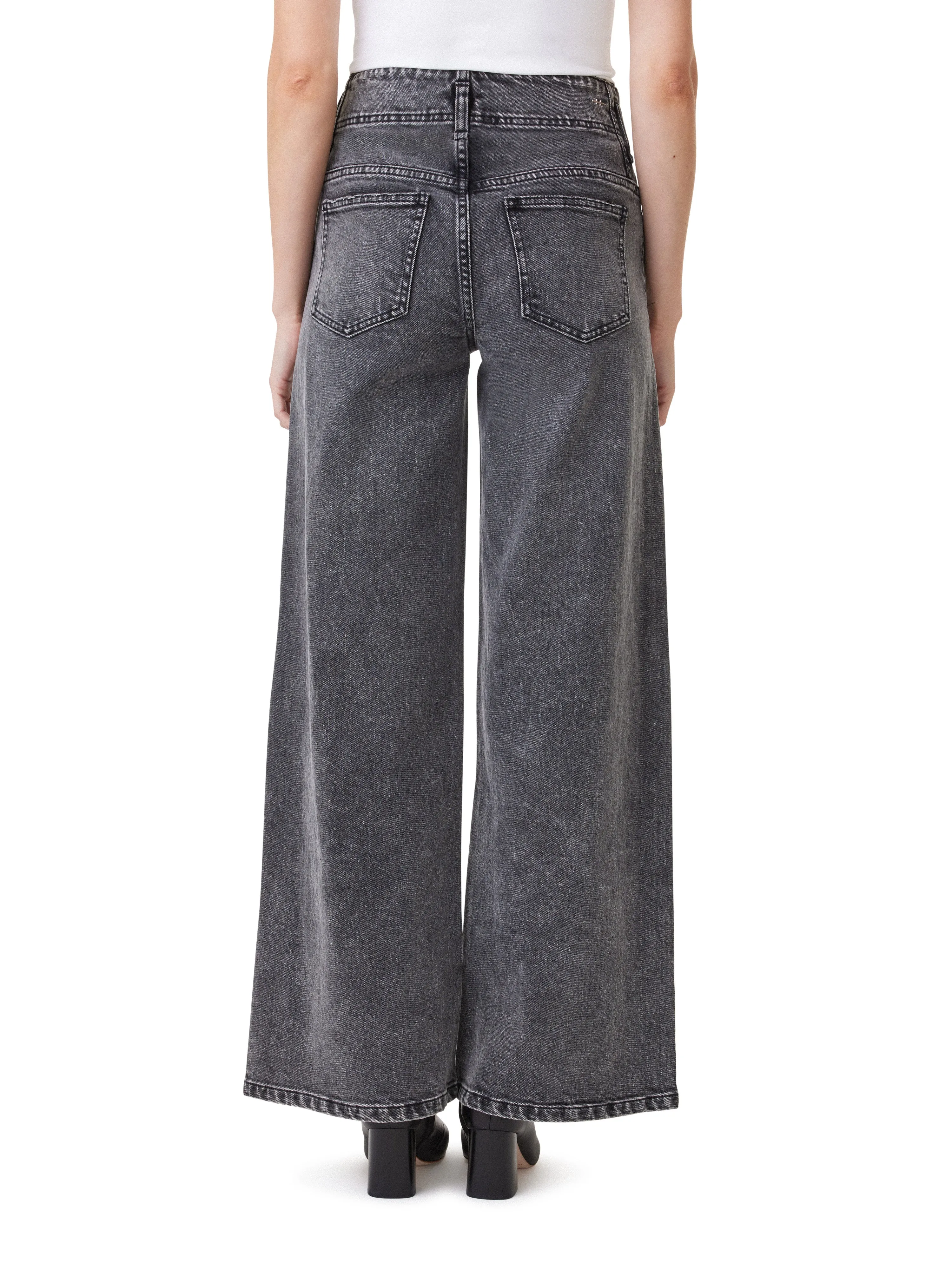 Easton Extended Wide Leg Jeans