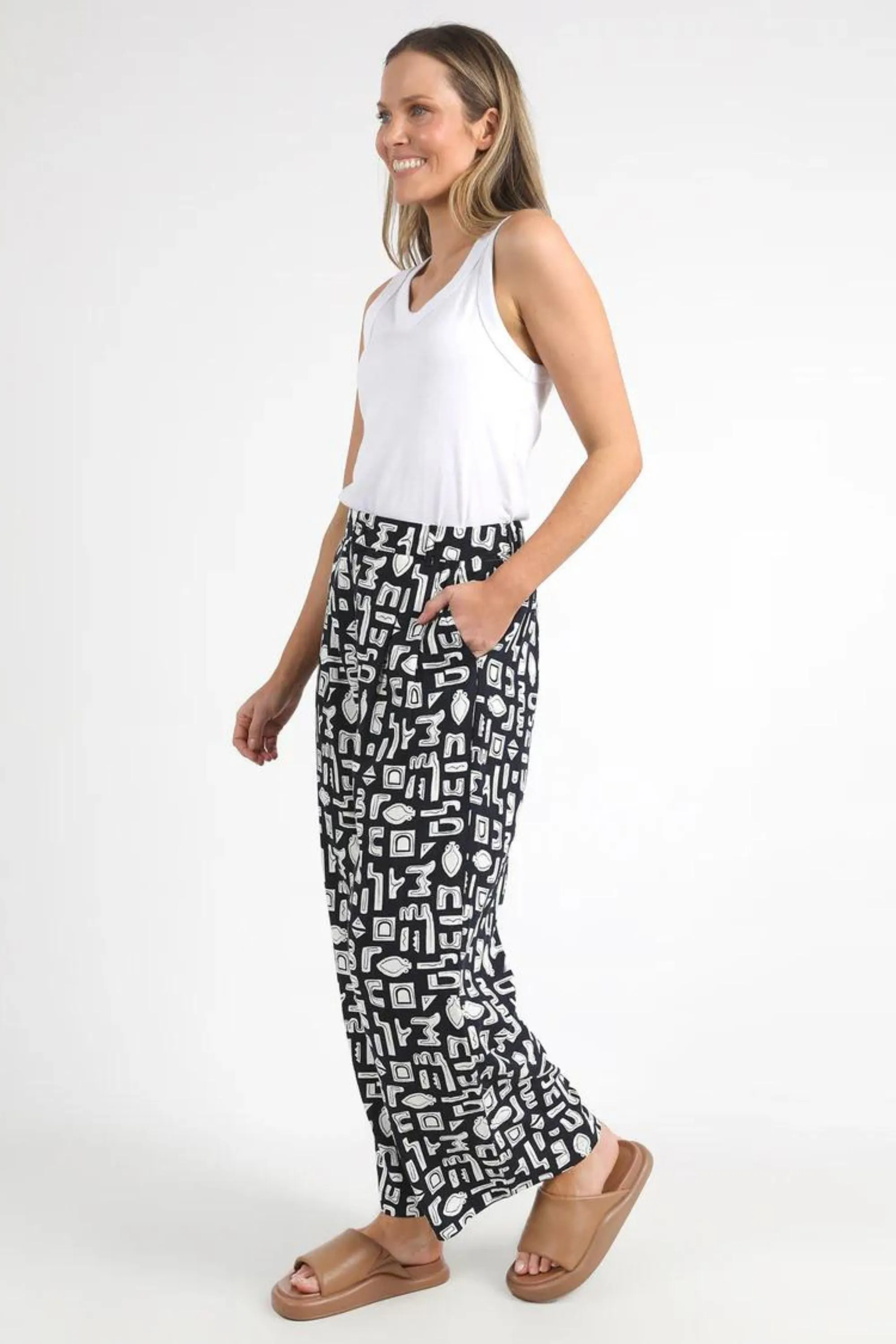 ETCHED GEO PANT - 5542022